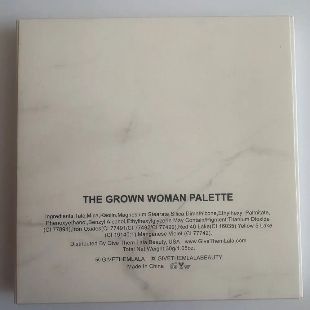 NWT give them lala beauty the grown women eye shadow palette